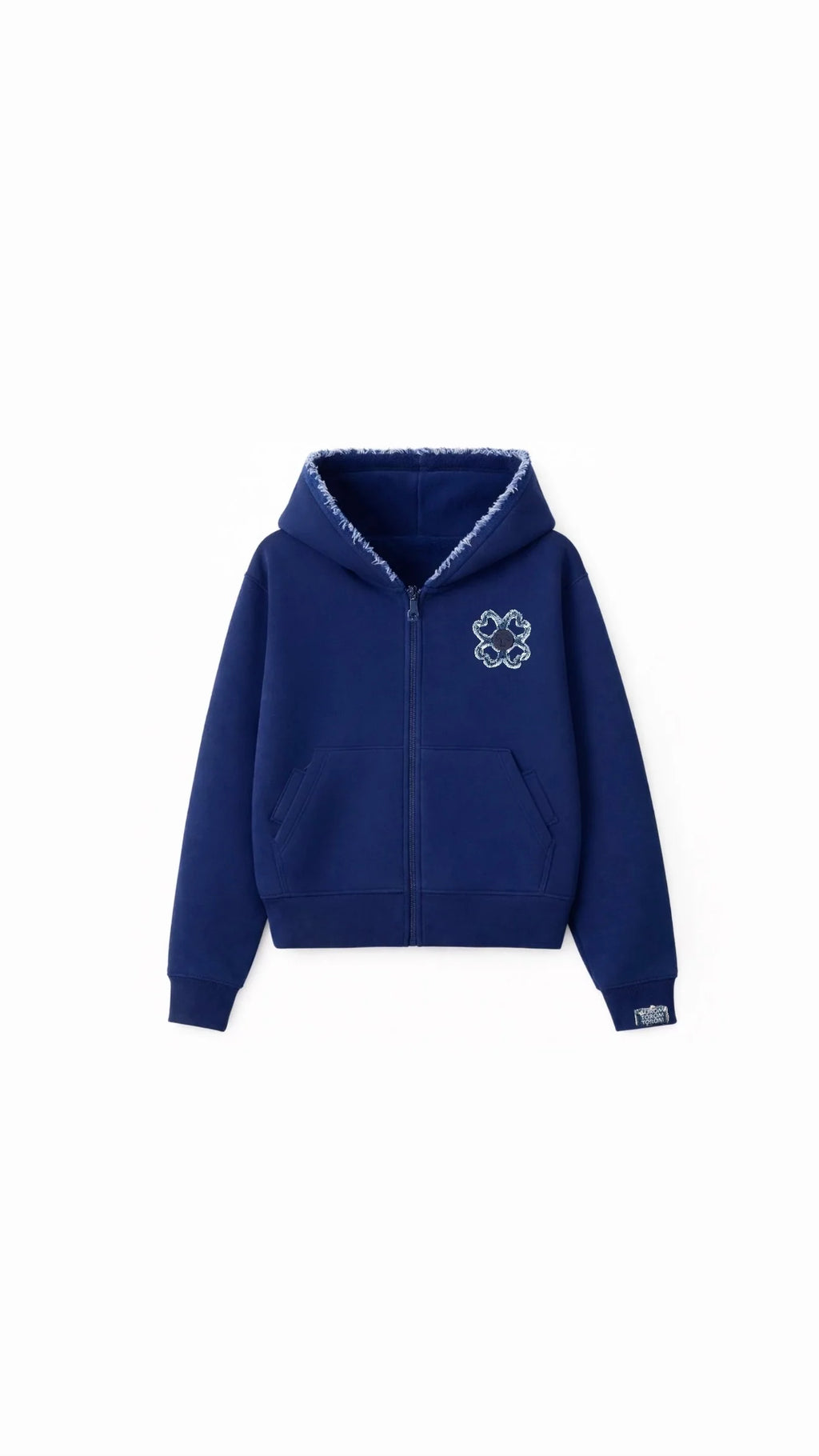 Refined Olive Embroidered Streetwear Set