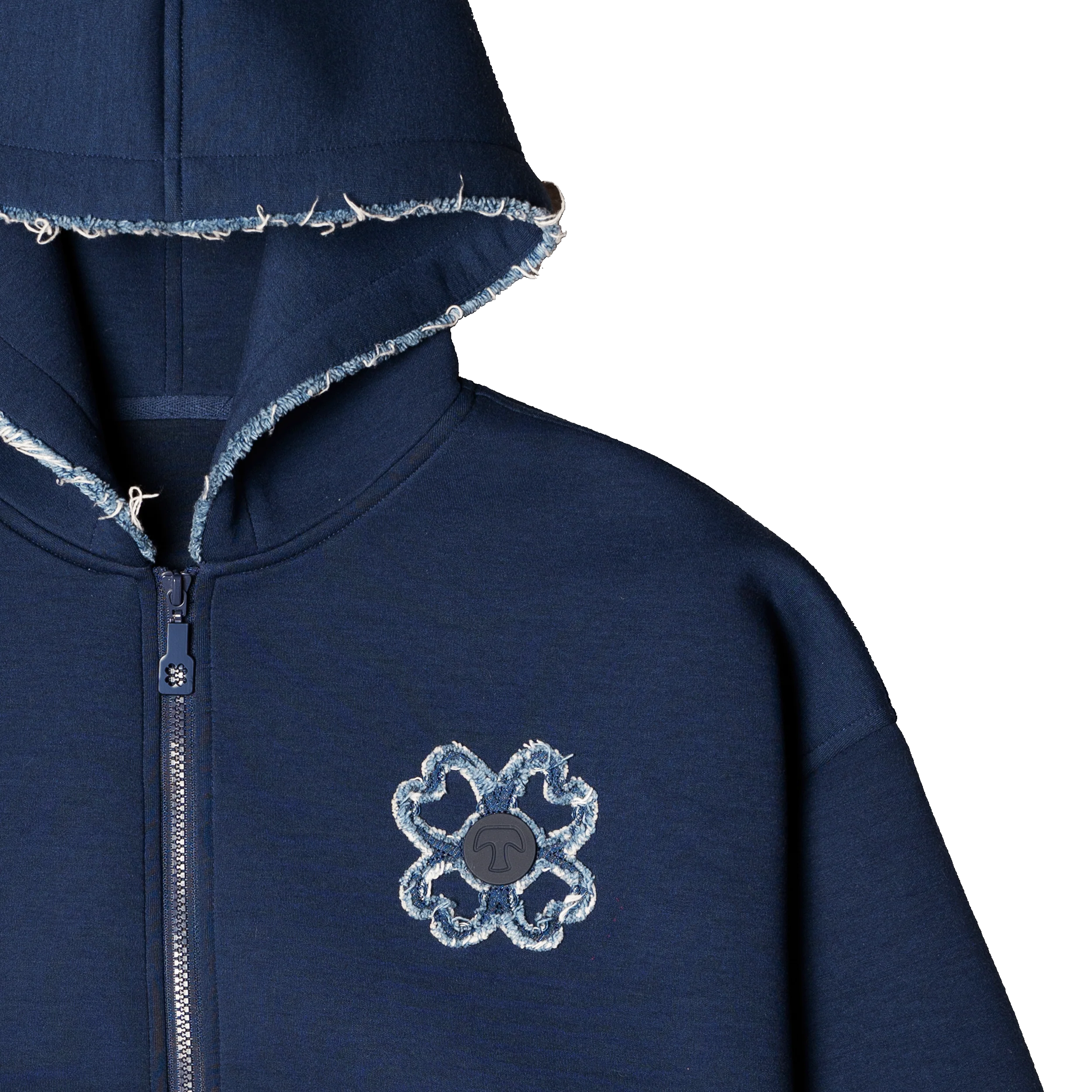 Refined Olive Embroidered Streetwear Set