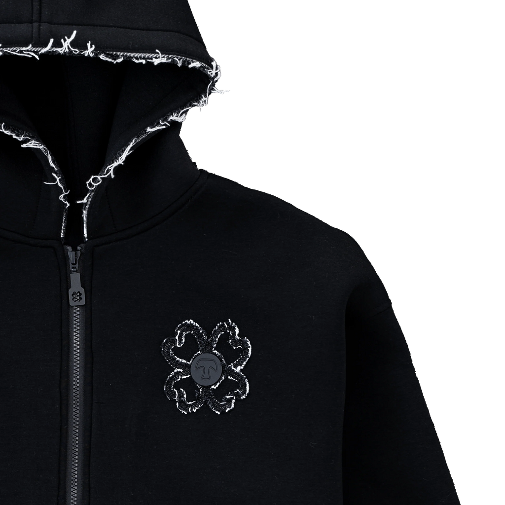 Refined Olive Embroidered Streetwear Set